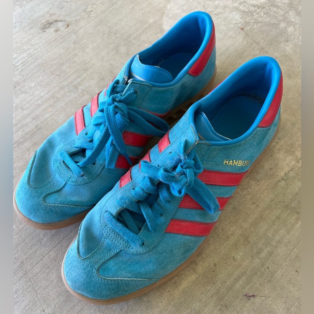Adidas Hamburg sneakers, size 10.5